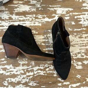 Black FRYE booties
